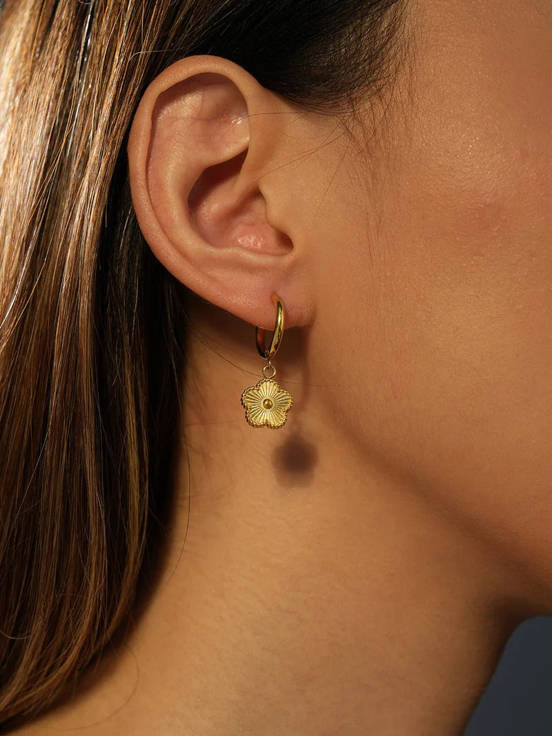 BOUCLES LUCKY FLOWER