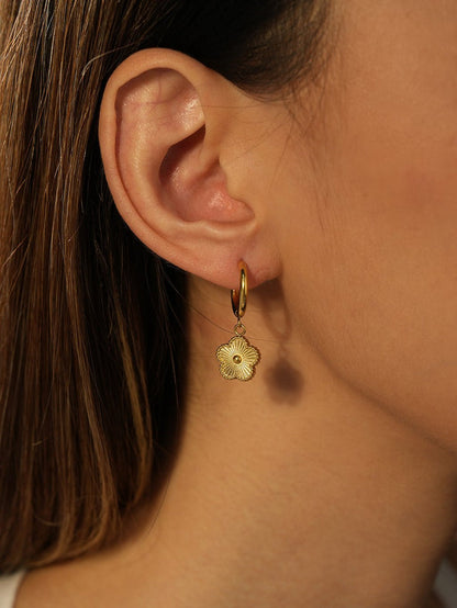 BOUCLES LUCKY FLOWER