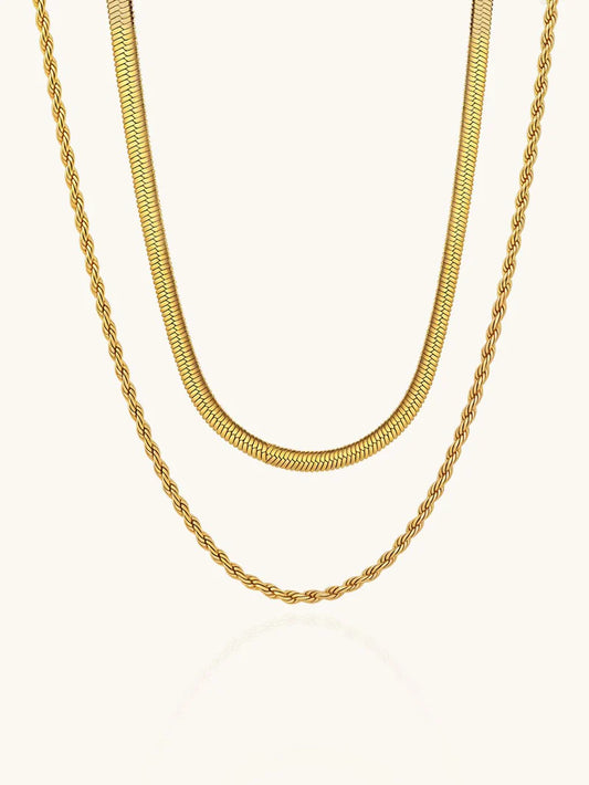 COLLIER GOLDEN DUO