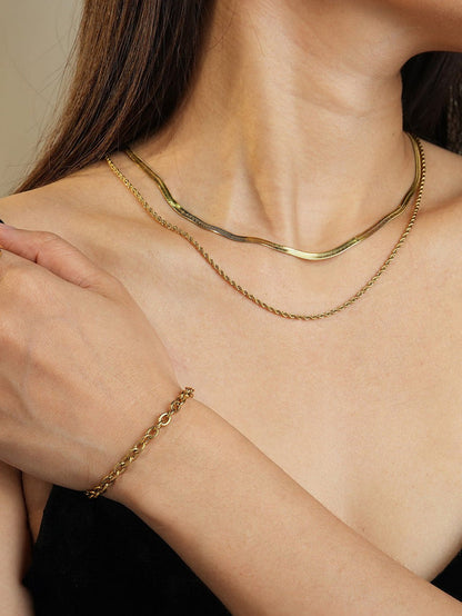 COLLIER GOLDEN DUO